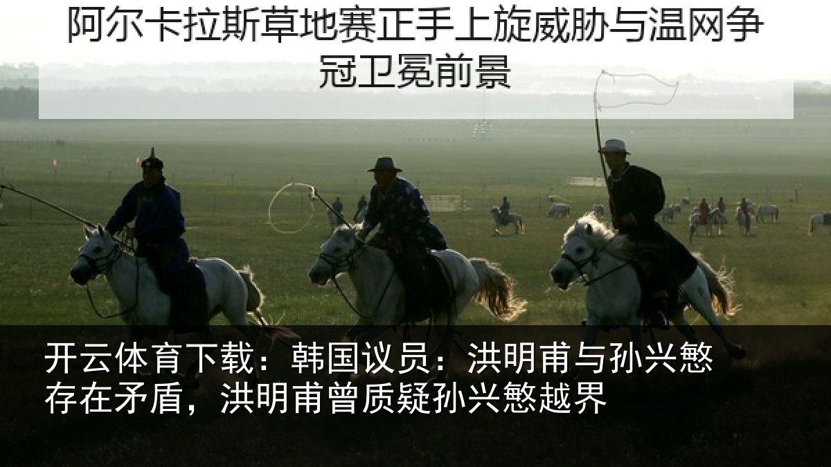 开云体育下载:韩国议员:洪明甫与孙兴慜存在矛盾,洪明甫曾质疑孙兴慜越界